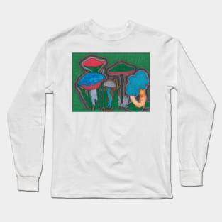 A Collection of Mushrooms Long Sleeve T-Shirt